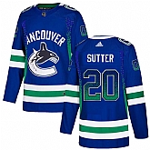 Canucks 20 Brandon Sutter Blue Drift Fashion Adidas Jersey,baseball caps,new era cap wholesale,wholesale hats